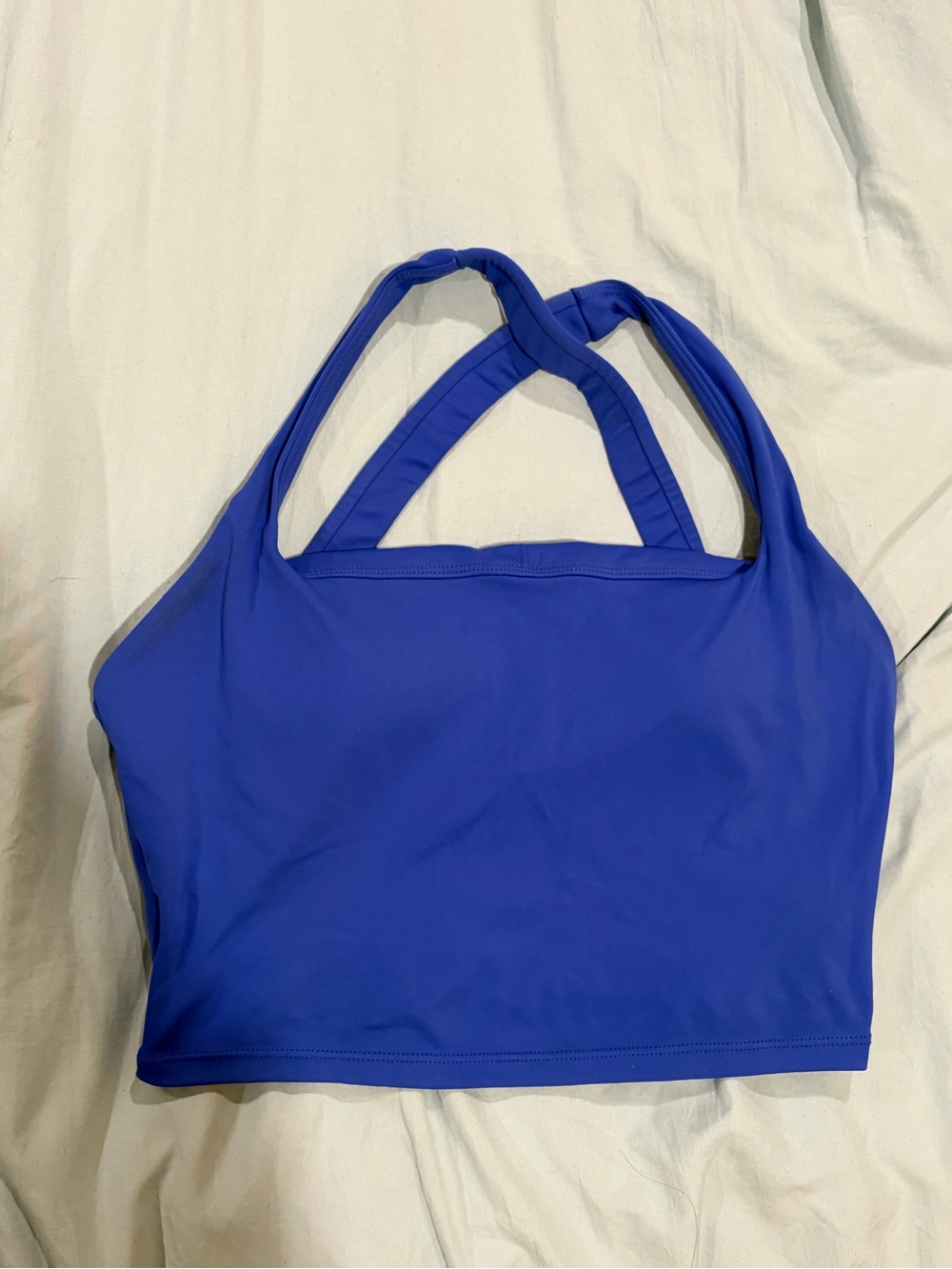 Halara Cross-Back Cropped Tank - Picture 3 of 4